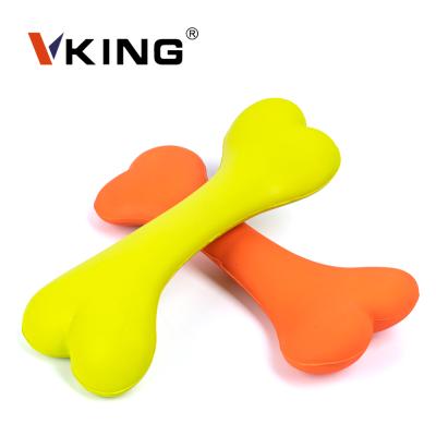 China Stocked Toys For Dog Chew Toy Eco-Friendly Eco-Friendly Bone Rubber Pet Design Funny Dog Cartoon Dog Chew Toy for sale