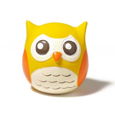 China Hot Sale Owl Ball Latex Ball Viable Dog Toy Pet Toy for sale