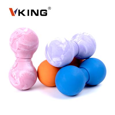 China Factory Custom High Quality Muscle Relax Massage Solid Rubber Balls Peanut Peanut Lacrosse Yoga Massage Solid Rubber Balls for sale