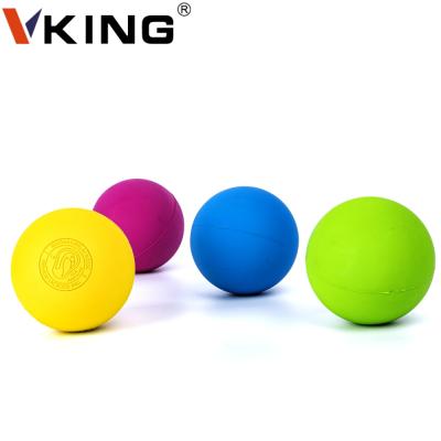 China Eco-friendly Colored Solid Durable Soft Lacrosse Ball Logo Toy Rubber Ball Fascia Ball Massaging Solid Rubber Ball Vking Custom Wholesale Custom Logo Ball Lacrosse Ball Massage for sale