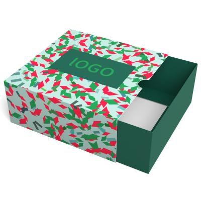 China Recycled Materials Christmas Box Producing For Product Promotion 4 Color Printed Offer Customized Design Service for sale