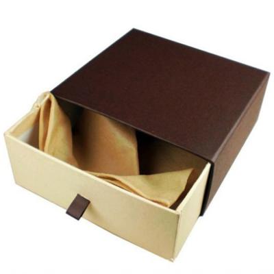 China CadeGeschenkboxau Recyclable Recyclable Mailing Box Geschenkdoos de Para regalo caja de regalo de caja de La Box Drawer Gift Box Paper Package for sale