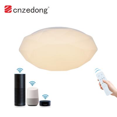 China Modern factory new design smart control smart modern 48w round led ceiling light for sale