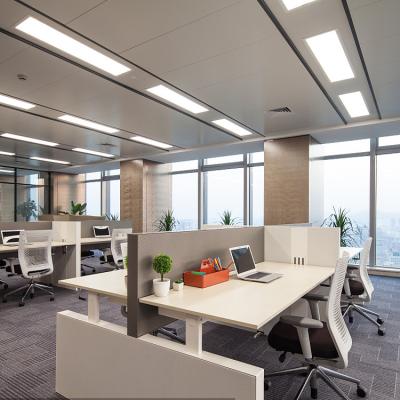 China modern newcomer modern indoor office meeting room lighting 40w smd square ceiling led panel light for sale