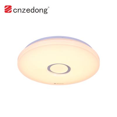 China modern home decoration round 24w remote control wifi led ceiling lamp for hotel for sale