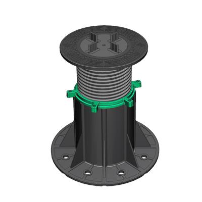 China Eco - Friendly Compound Adjustable Plastic Pedestals Raised Decking Support Height Tile for sale