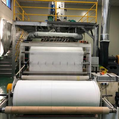 China Meltblown making machine TSI 8130 800 mm sms meltblown spunbond machine/meltblown nonwoven fabric making machine/blown melt fabric machine for sale