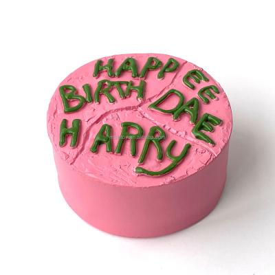 China Custom Resin Harry's Happy Birthday Cake Topper Hagrid's China Resin Cake Topper for sale