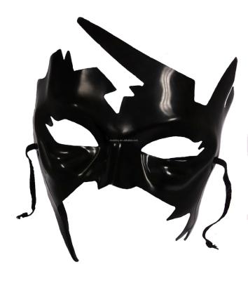 China Custom PP Krrish Mask Peep Face Performance Half Mask Halloween Masquerade Mask Props PP Krrish Mask for sale