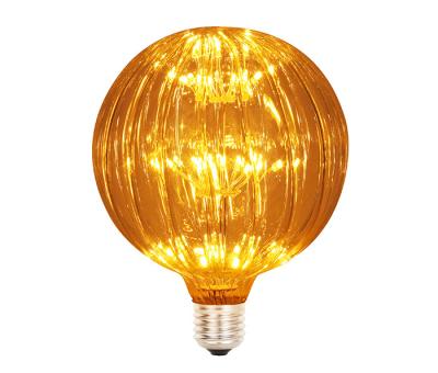 China G125 3w Decorative Decorative Filament Bulbs Purple  Pink  Green Color for sale