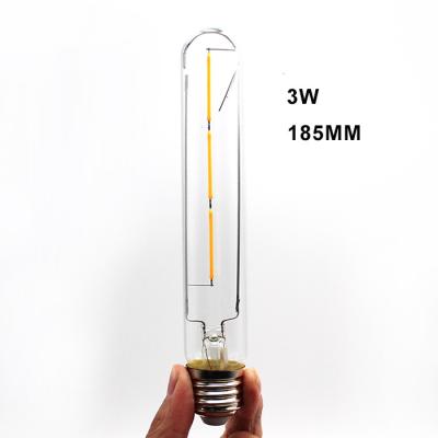 China T30 185mm B22 E26 Led Tube Bulb 3w 4w 6w Led Decorative Bulb 20000 Hours Lifespan for sale