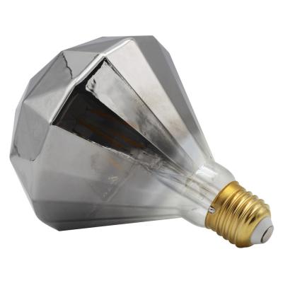 China Os bulbos fumarentos do filamento de Edison do diamante aquecem o bulbo conduzido branco E27 Dimmable de Edison à venda