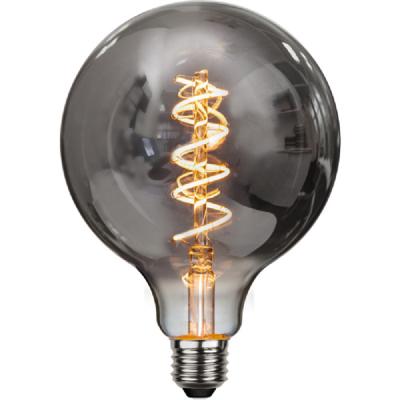 China Smoky E26  G125 Led Filament Bulb 360lm 4w  20000h Life Hours Oem Odm Service for sale