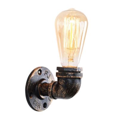 China Loft Nostalgic Filament Bulb Wall Lights E27 Restaurant Bar Corridor Wall Lights for sale