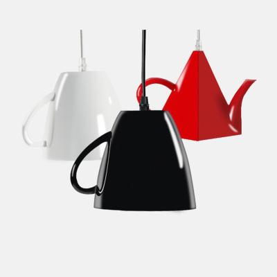 China 3 Shades Funky China Kettle E27 Pendant Lights For Indoor Home Lighting Fixtures for sale