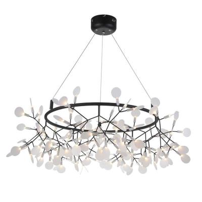 China Rose Gold Nordic Led Pendant Lamp Designer Design Chandelier Lighting for sale