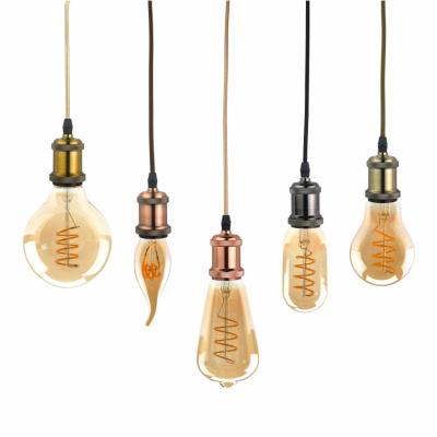 China 4W ST64 Soft 230V Spiral Edison Filament LED Light Bulb for sale