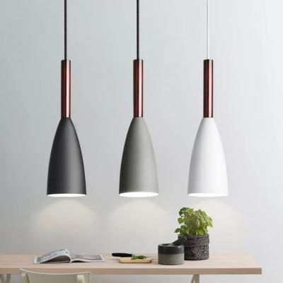 China Modern alluminum Grey  IP22 3 light Pendant Lamp For Dinner Room for sale