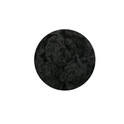 China Other China factory sale 6d-20d auto car upholster cheap good quality black polyester staple fiber for sale