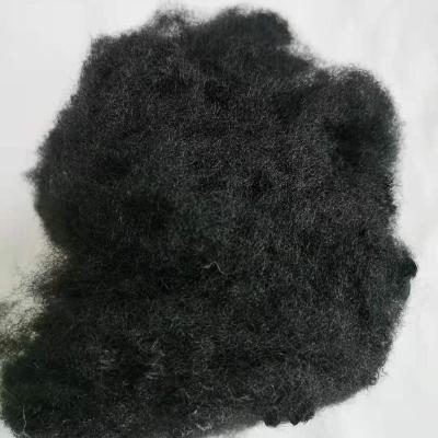 China Other from factory wholesale 4.5d*51mm black lowmelt low melt high quality polyester staple fiber for sale