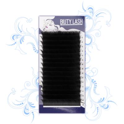 China Long V Shape Natural Silk Wholesale Private Label Lashes Eyelash Extension Trays for sale