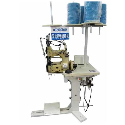 China machinery & Heavy Duty Hardware 80700 FIBC Sewing Machine with Two Needle Double Locked Stitch for Making 1 and 2 Loop Bag, Container Bag and Partition-bag for sale