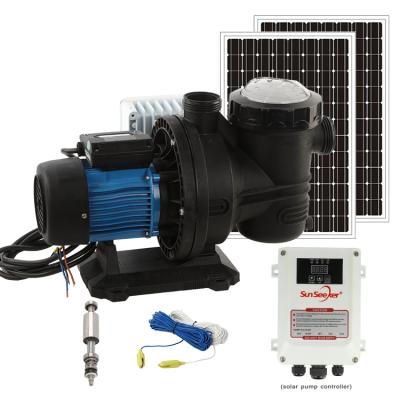 China Professional Irrigation and Agriculture Household 0.6kw Micro-bearing Peripheral Solar Water Pump 3/4 Hp for sale