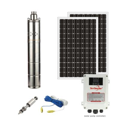 China Irrigation and Agriculture Cheap Solar Powered Submersible Water Pumps Solar Screw Pump 3