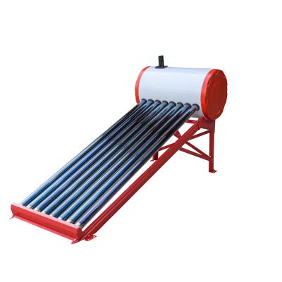 China Outdoor Attractive Design Porcelain Solar Water Heater Non-Pressure Full Water Heater For Bathroom for sale