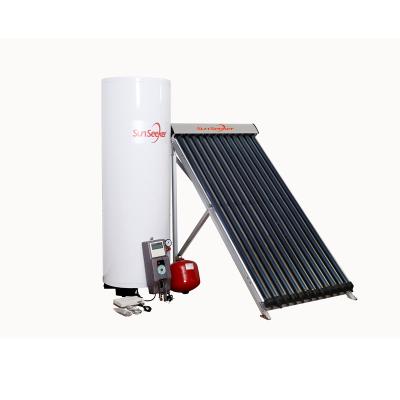 China Outdoor Factory Energy Systems Collector Tubes Heat Pipe Pressure-Bearing Water Separated Pressure Solar Heater For Home for sale