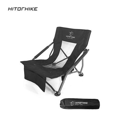 China Hitorhike Modern Luxury Beach Chair Folding Reclining Beach Chair Low Chairs Compact and Sturdy for sale