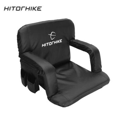 China Abundant Adjustable Storage Space Hitorhike Football Stadium Seat Portable Chair With Padded Cushion for sale