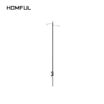 China HOMFU Outdoor Activities Camping Aluminum Alloy Light Stand Folding Lamp Portable Outdoor Stand for sale