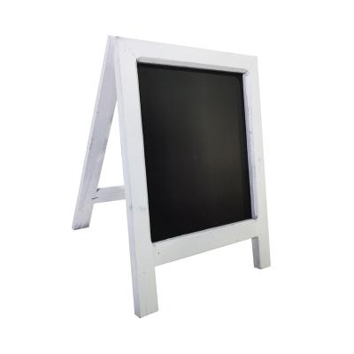 China Wholesale Sturdy Handcrafted Wooden A-Frame Chalkboard Display Black Board POS Sign XDL-30 for sale