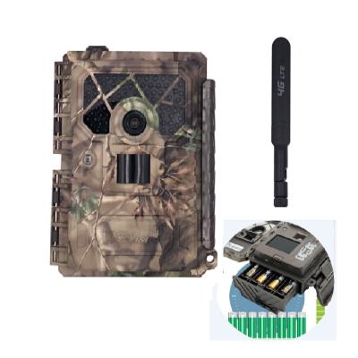 China Black Wireless System IR LED Cloud System Hunting Camera 1080P Full HD Video With Audio Non Grow Trail Camera For Wildlife Surveillance for sale