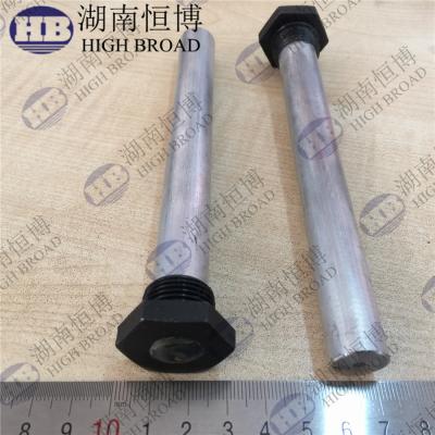 China Suburban water heater 232767 extruded magnesium anode rod az31b for sale