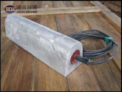 China Customized Life Magnesium Manganese Alloy Sacrificial Anodes With Advise Coating for sale