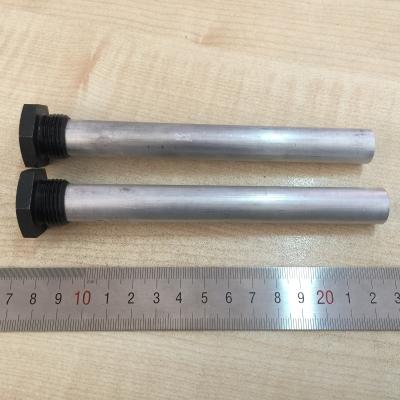 China Sauna Water Purify Magnesium Anode Rods AZ31 WE43 ZK60 Magnesium Alloy For Commercial Heating Cooling Systems for sale