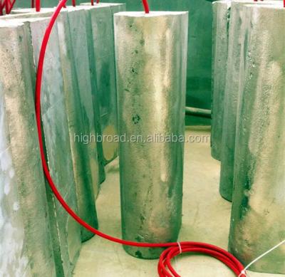 China Corrosion Resistant Rod Anodes Magnesium Aluminum Zinc Alloys for Industrial Applications for sale