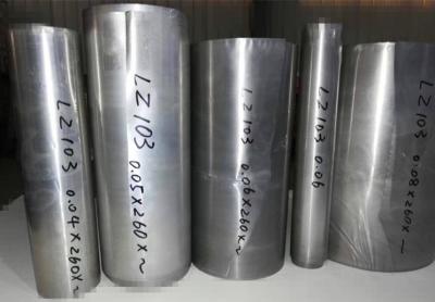 China LZ103 Magnesium Alloy Plate , Magnesium Based Alloy 0.5 Mm 0.6 Mm 0.8 Mm for sale