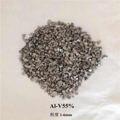 China AlV 5-85% Alloy Vanadium-Aluminium Master Alloy / Aluminum Based Master Alloy for sale