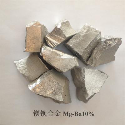 China MgBa10 Aluminum Master Alloy Magnesium Barium Alloy  ingot For Cathodic Protection for sale