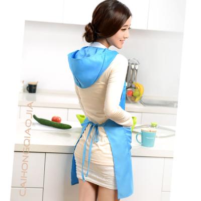 China 2021 Wholesale Custom Printed New Arrival Korean Version Women Waitress Apron Cooking Factory Direct Cheap Chef Kitchen Apron for sale