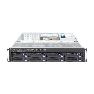 China With Fan Toploong 2U 8 Bay Industrial Storage Server Chassis For Storage Server Security Control for sale