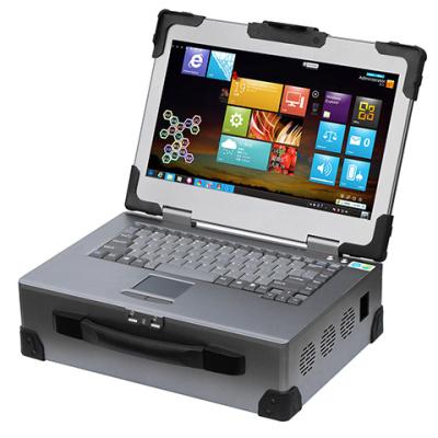 China 14 Inch Desktop Industrial Laptop Customized Rugged Computer Military Laptop for sale