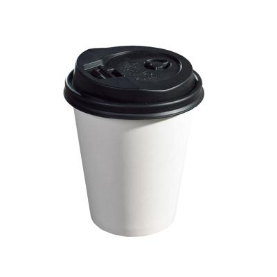 China Wholesale Biodegradable Hot Maker White Paper Coffee Mug 12oz Double Wall for sale