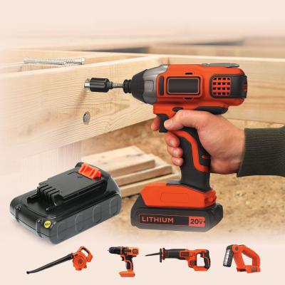 China Draadloze Li-Ion Black & Decker Power Tool batterijen 20V 2500mAh Te koop