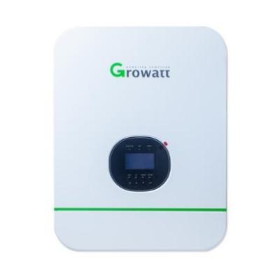 China Application Growatt 5KW 48V 220V Inverter Charger SPF 5000TL HVM-WPV-P PV Input Voltage 450V MPPT 100A Solar Hybrid Inverter for sale