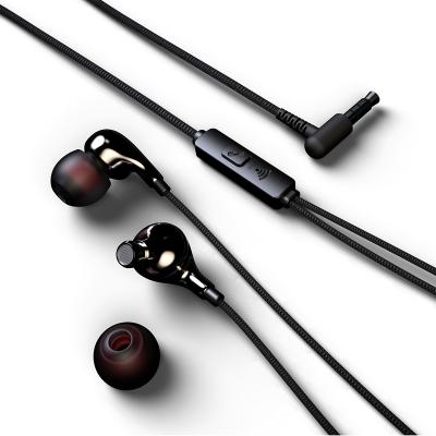 China 3.5mm 3.5mm Jack Wired Earphones None Wireless Graphene Earphones OEM High Fidelity Quality For MI Headphones With MIC for sale