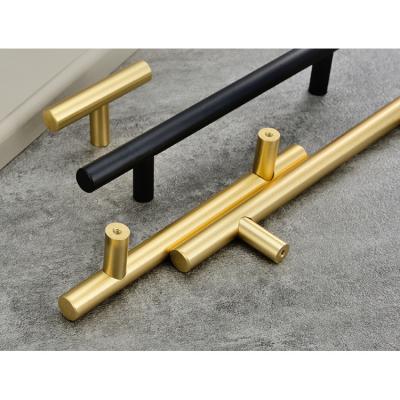 China Modern Design Popular Modern Design Wardrobe Pull Cabinet Furniture Brass Handle With Fast Delivery for sale